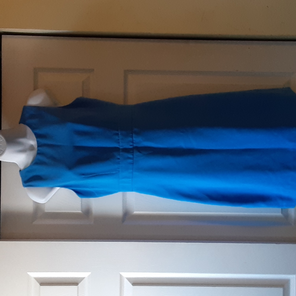 **  J. CREW  PERIWINKLE BLUE SHIFT DRESS